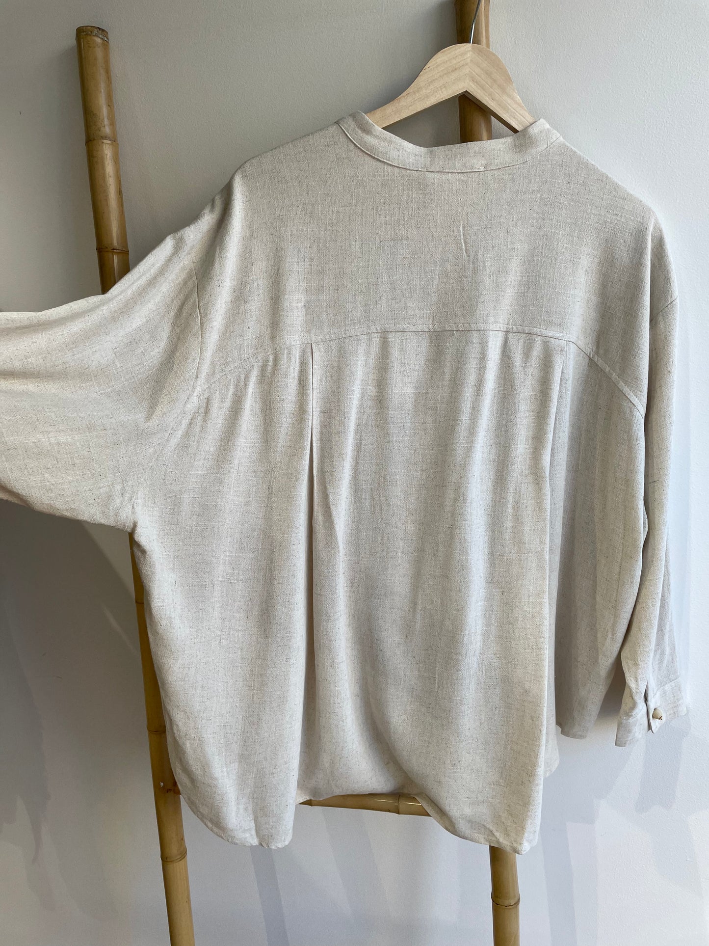 Chemise en mélange de lin