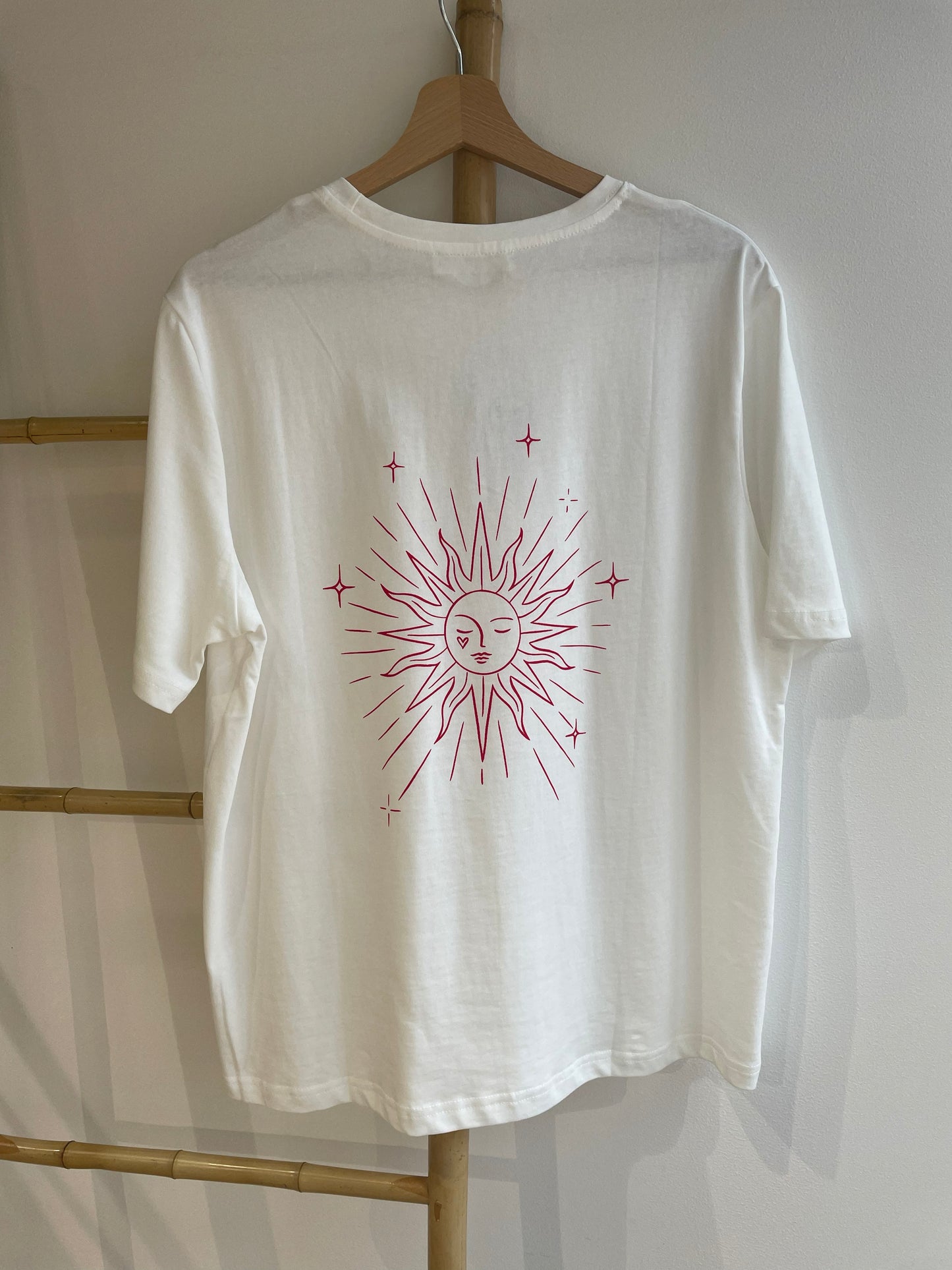 T-shirt Soleil Blanc