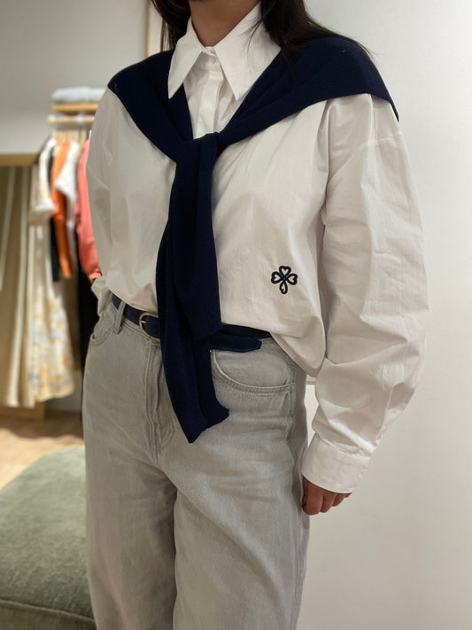 Chemise avec maille amovible