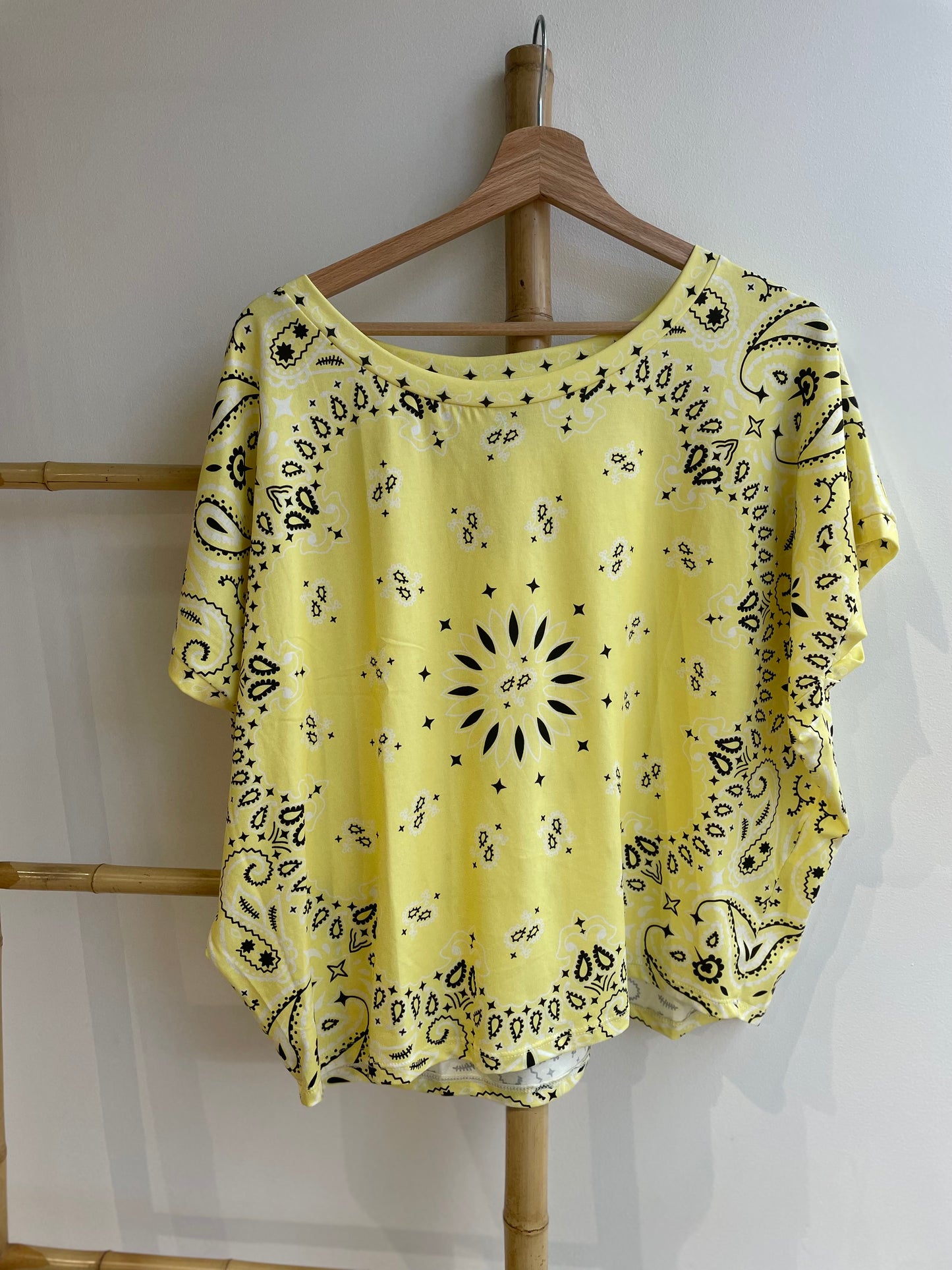 Top imprimé bandana
