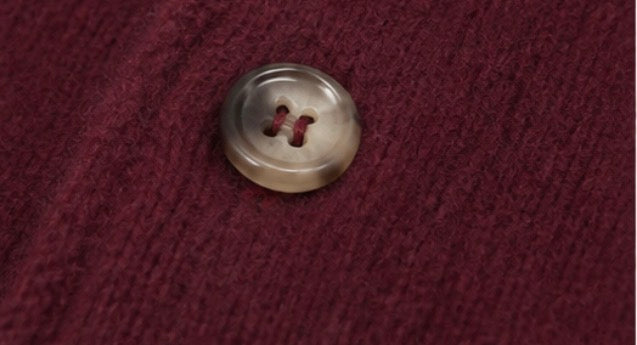 Pull en laine bordeaux