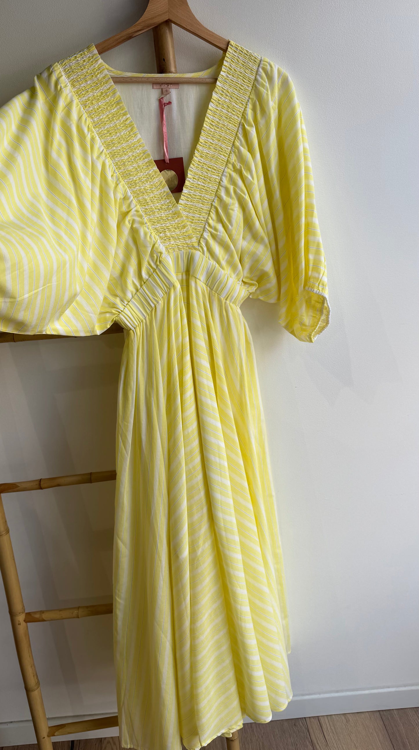Robe fluide à rayures