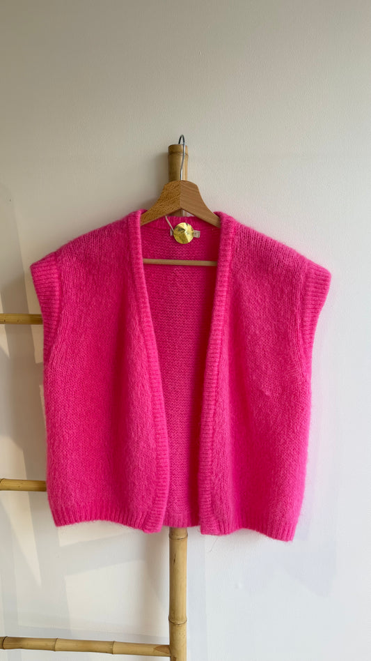 Gilet sans manches maille