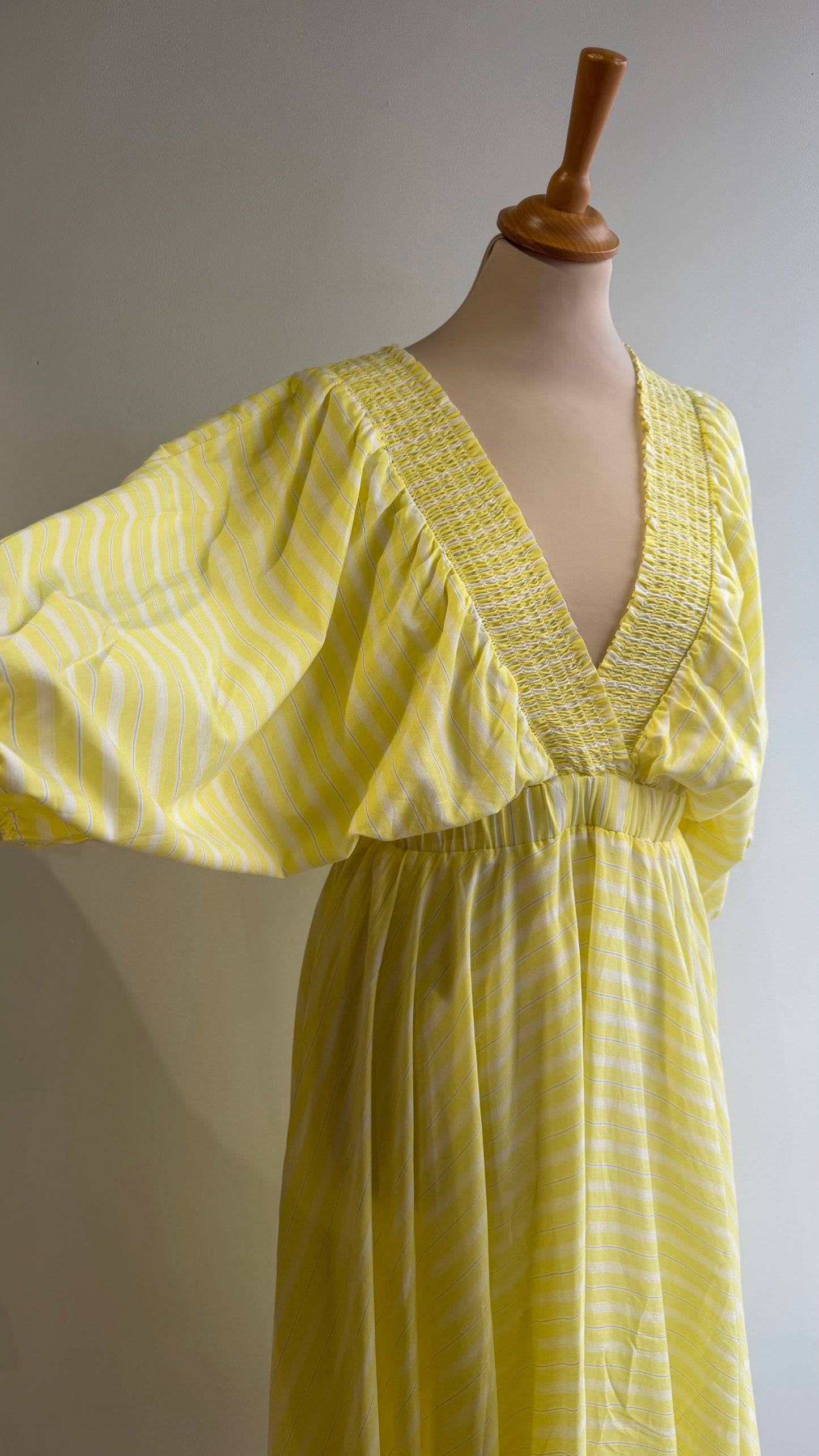 Robe fluide à rayures