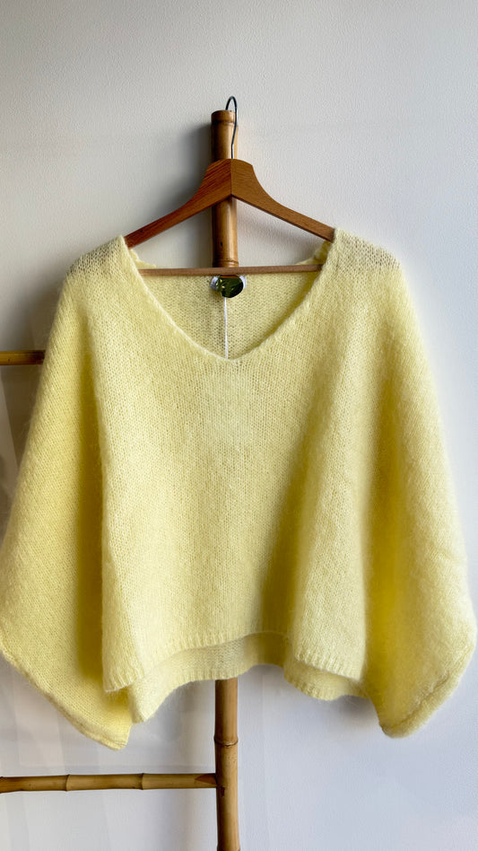 Pull mohair oversize