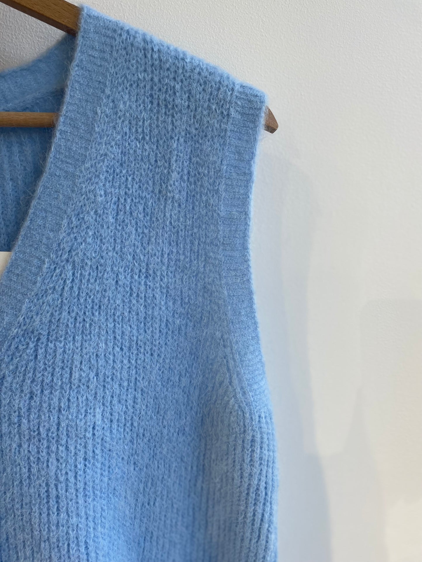 Gilet sans manches en maille