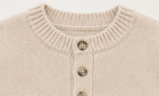 Pull en laine écru