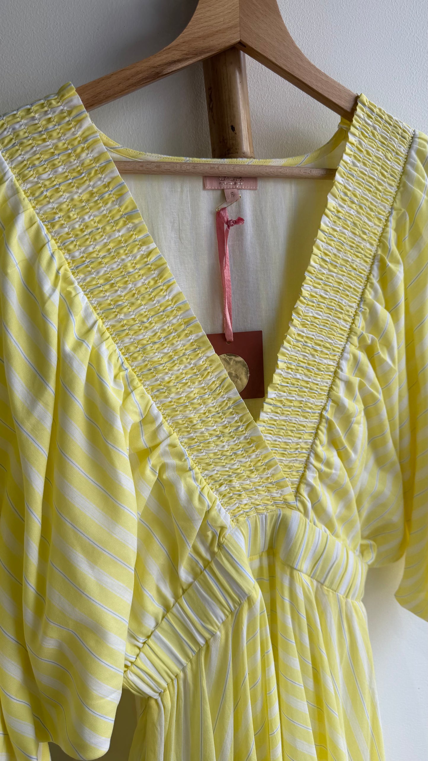Robe fluide à rayures