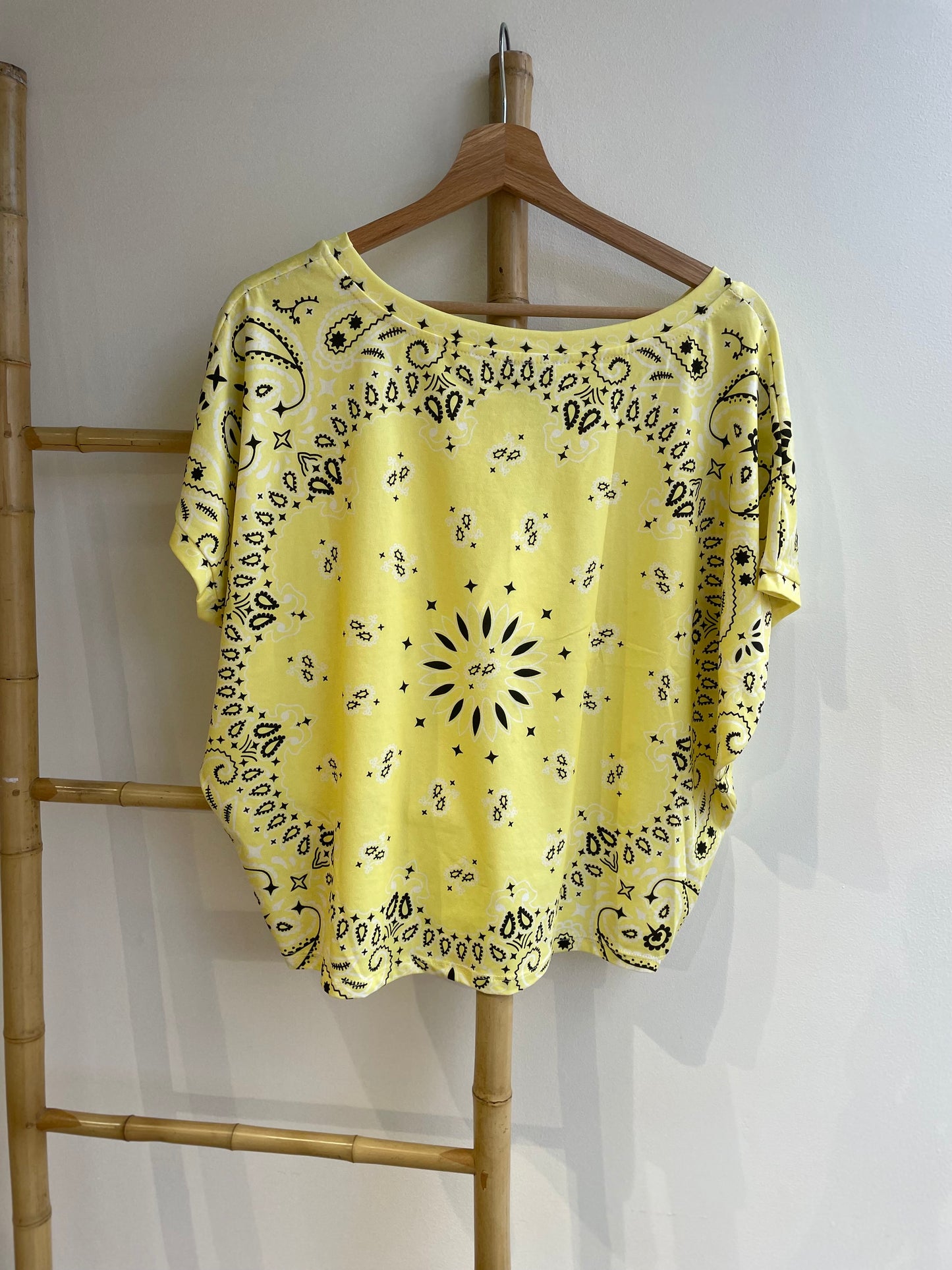 Top imprimé bandana