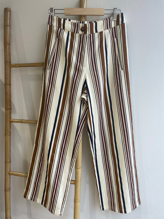 pantalon à rayures