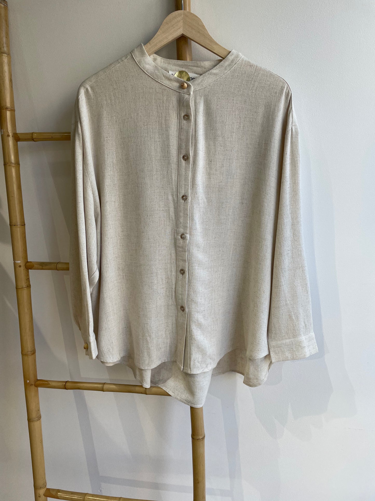 Chemise en mélange de lin