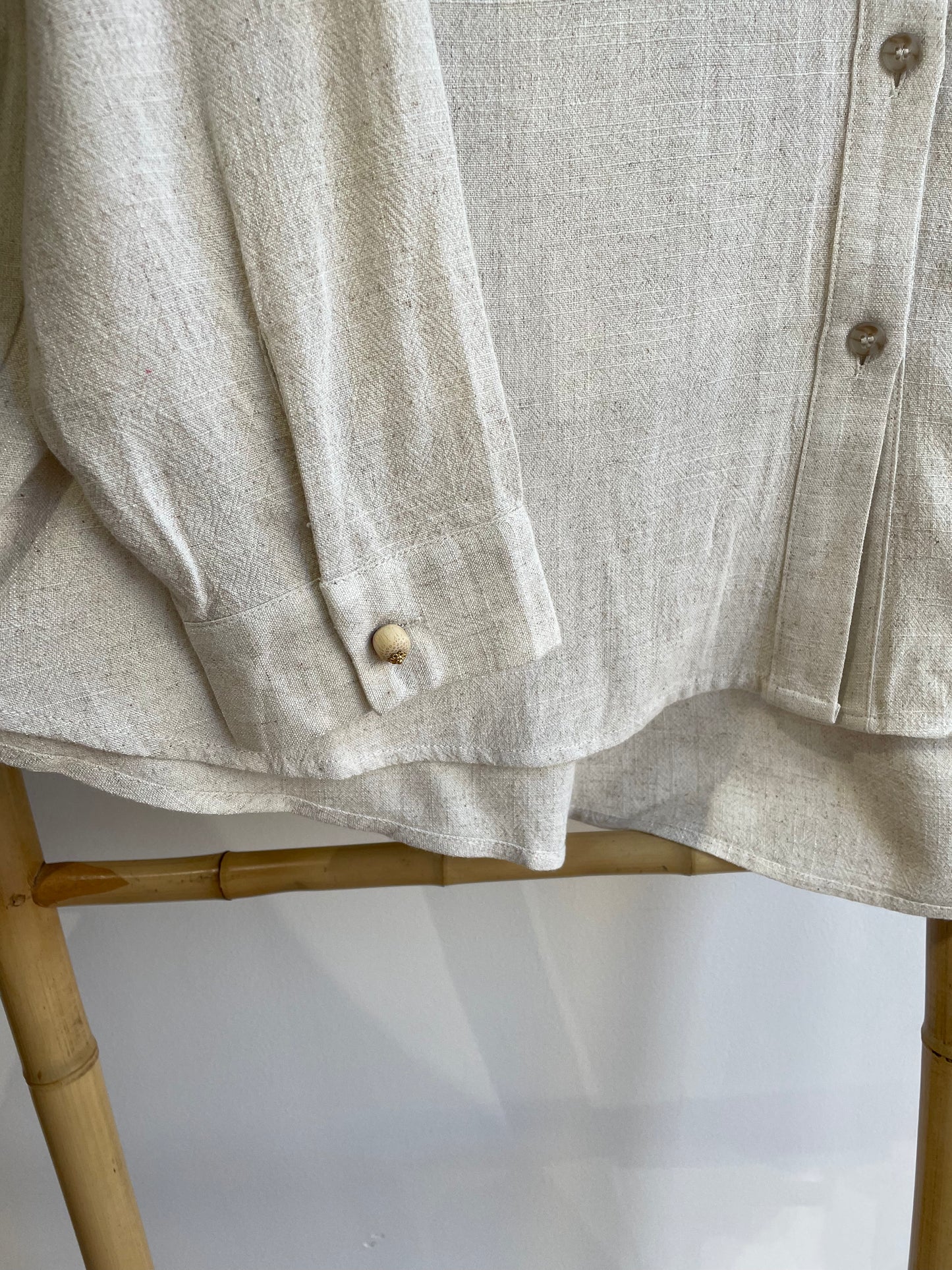 Chemise en mélange de lin