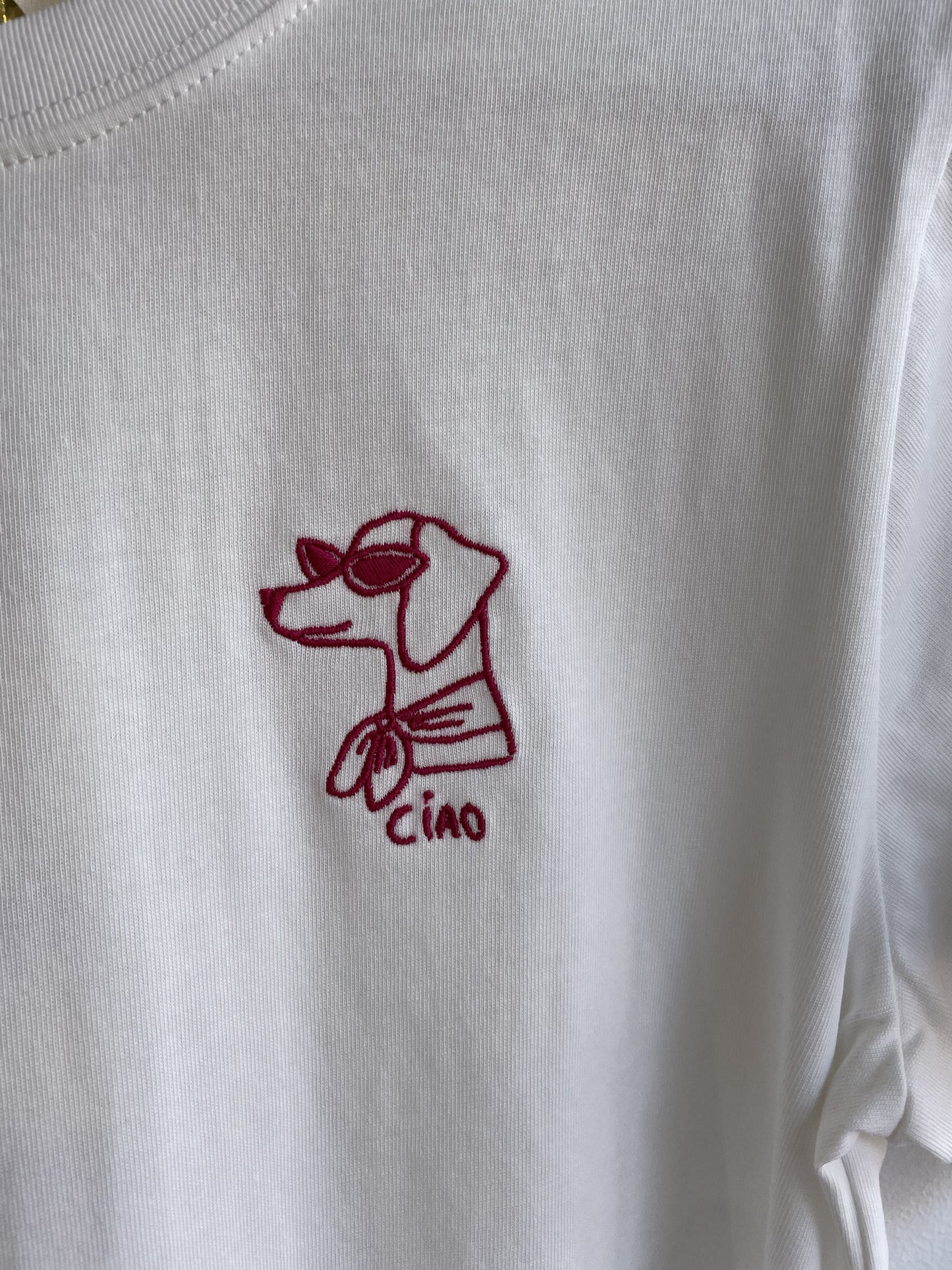 T-shirt brodé