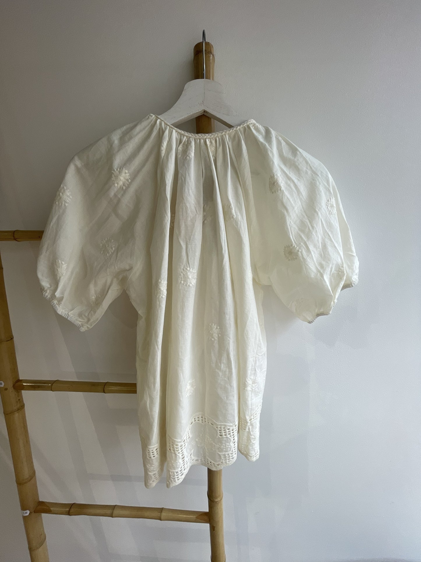 Blouse Bohème Écrue