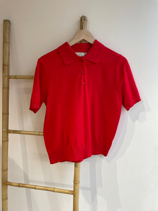 Top marnière col polo