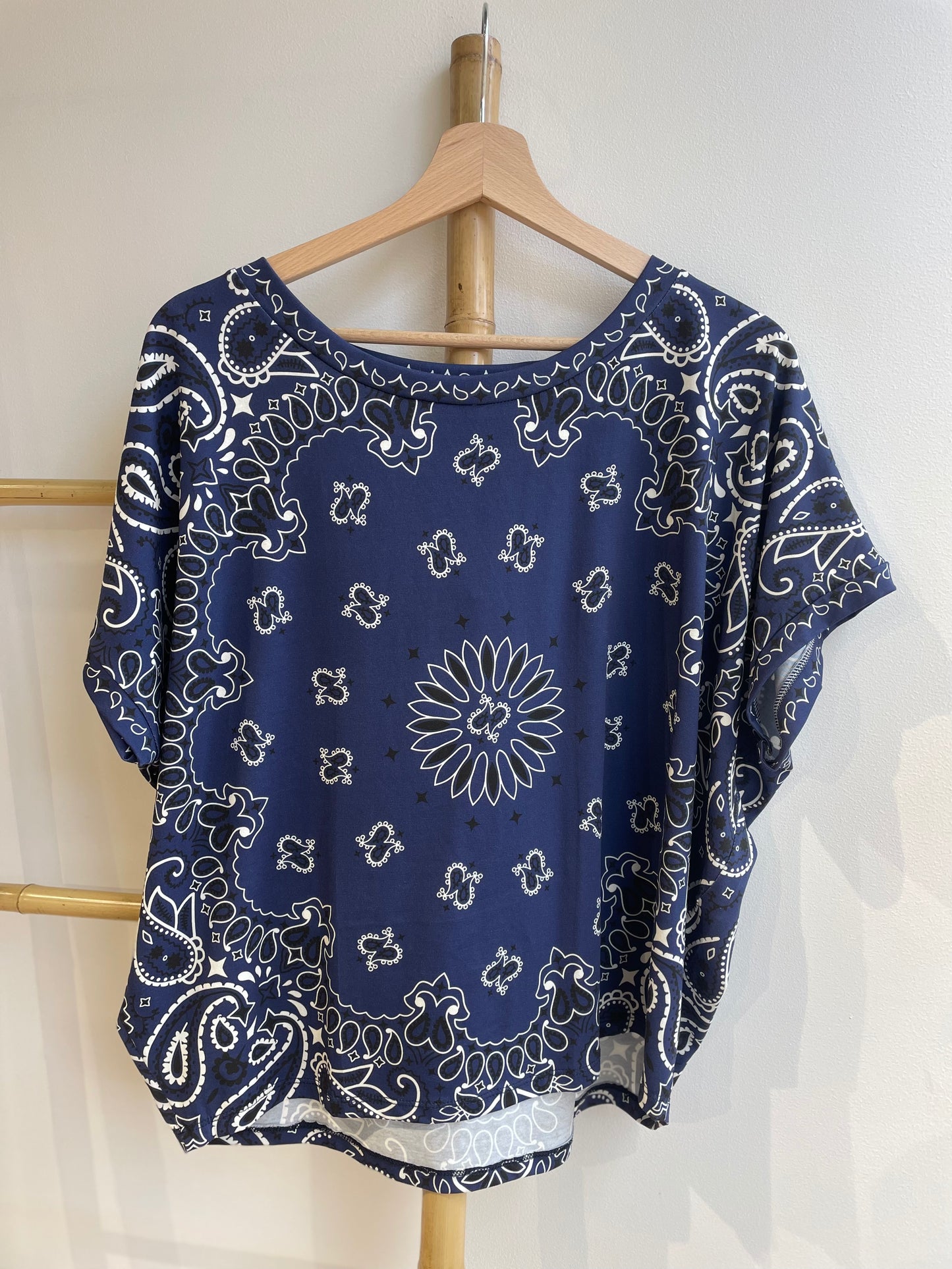 Top imprimé bandana