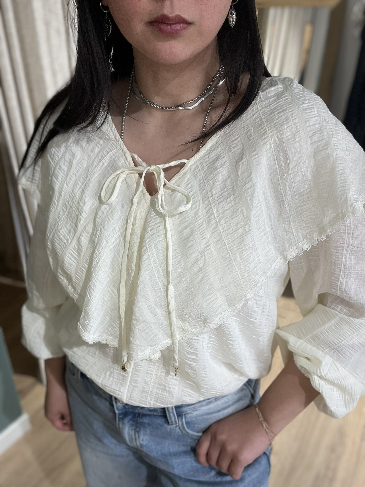 Blouse romantique